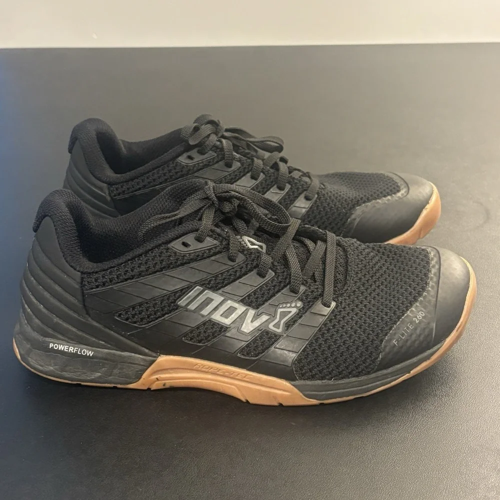 Inov-8 FLite 260 V2 Training Mens Size 7.5M Sneakers Athletic Shoes 000992-BKGU